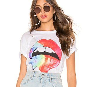 Chaser Rainbow Lip Vintage Tshirt
